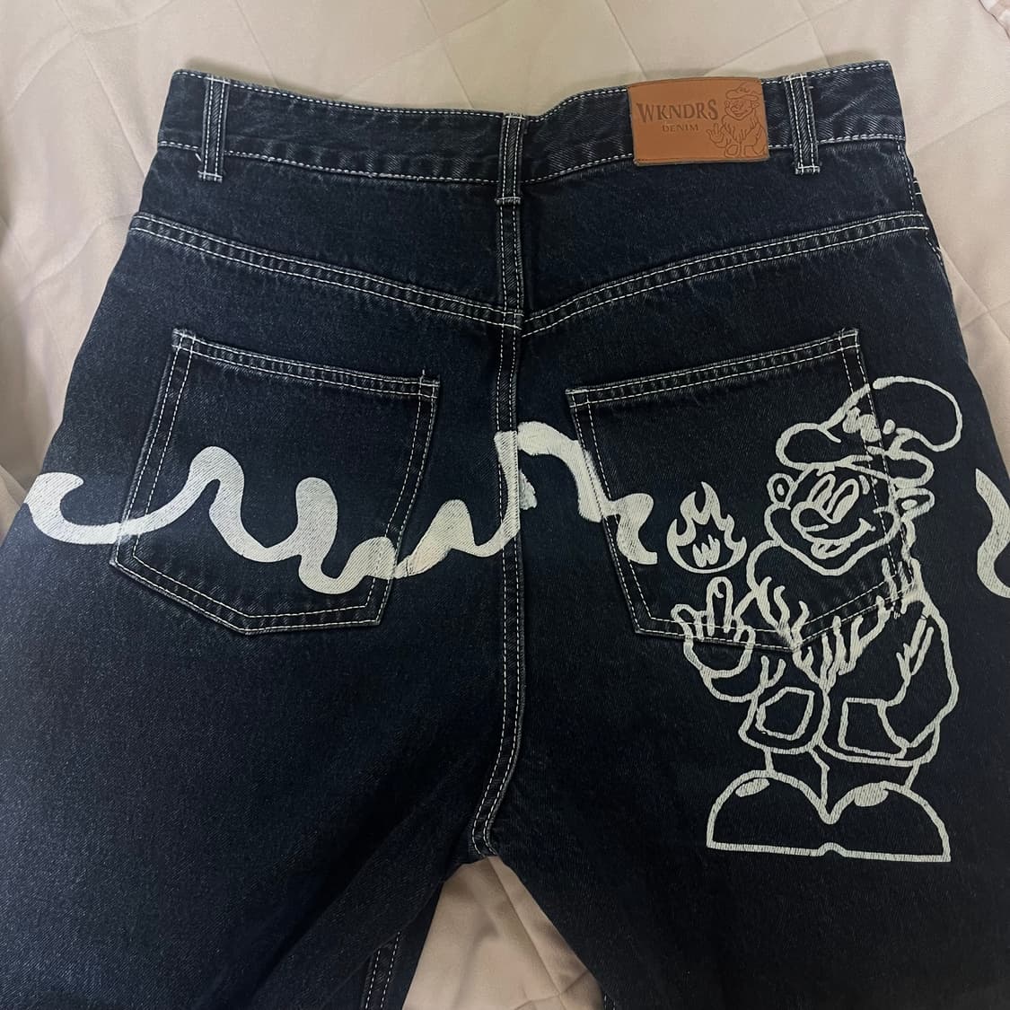 위캔더스 데님 팬츠 M 상품이미지2