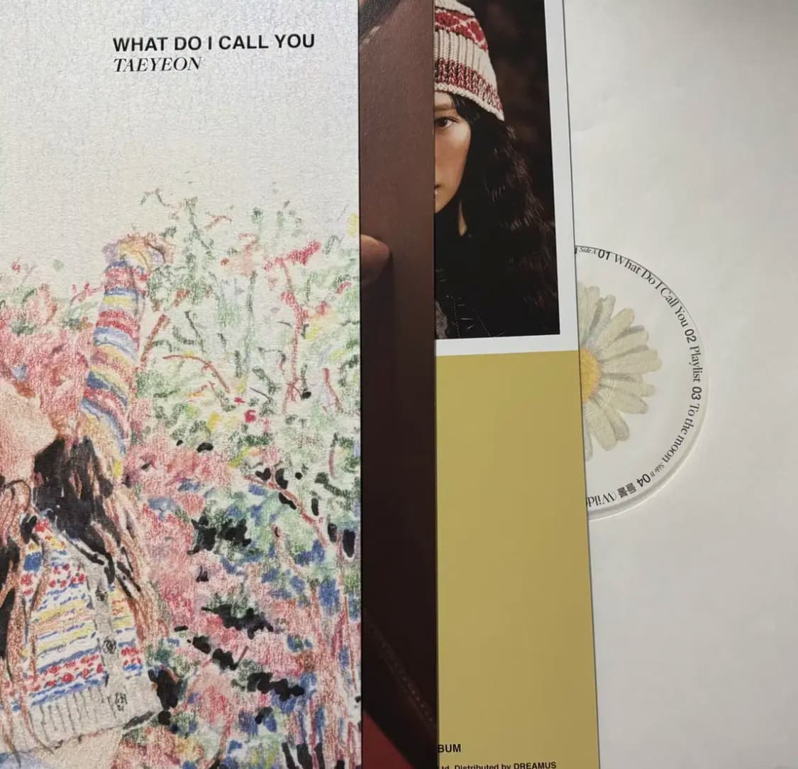 태연 WHAT DO I CALL YOU 개봉 엘피 LP 상품이미지3