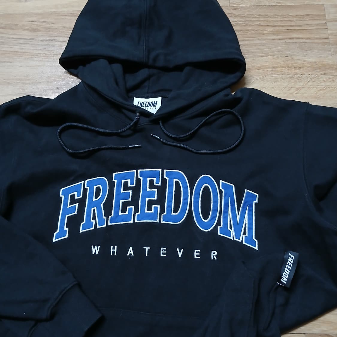 FREEDOM 프리덤 아치로고 헬스 짐웨어 후드티 상품이미지1