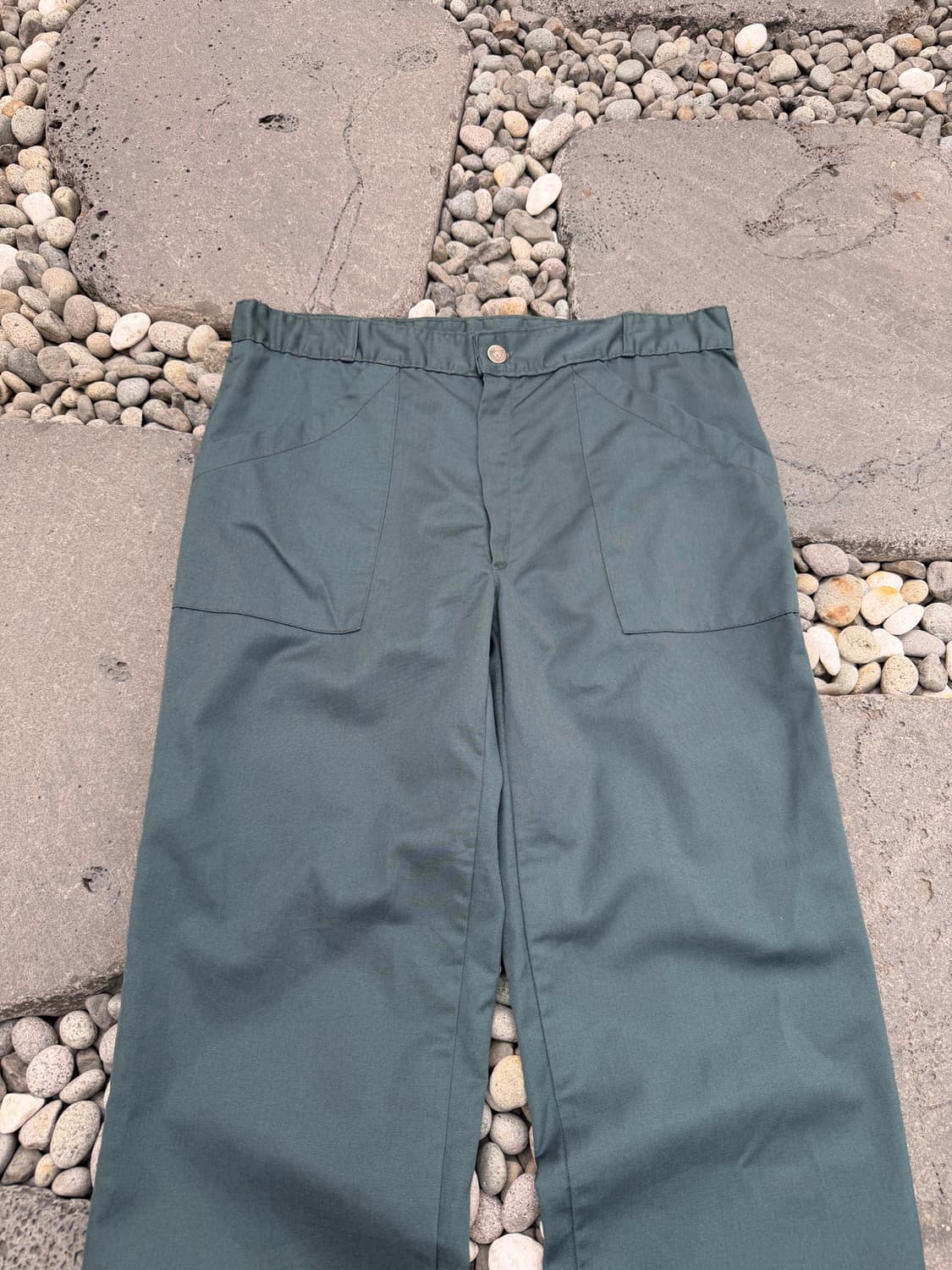 80s MolineL FOREST GREEN FRENCH 프렌치워크팬츠 상품이미지3
