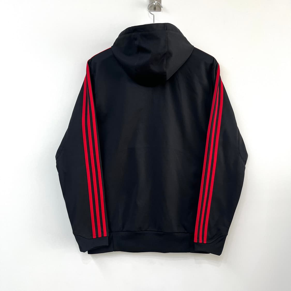 아디다스 12-13 AC밀란 블랙 레드 후드 져지 상품이미지3