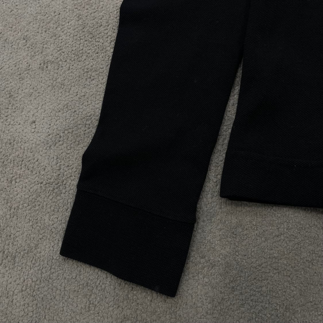 36 라코스테 블랙 긴팔 폴로티 상품이미지3