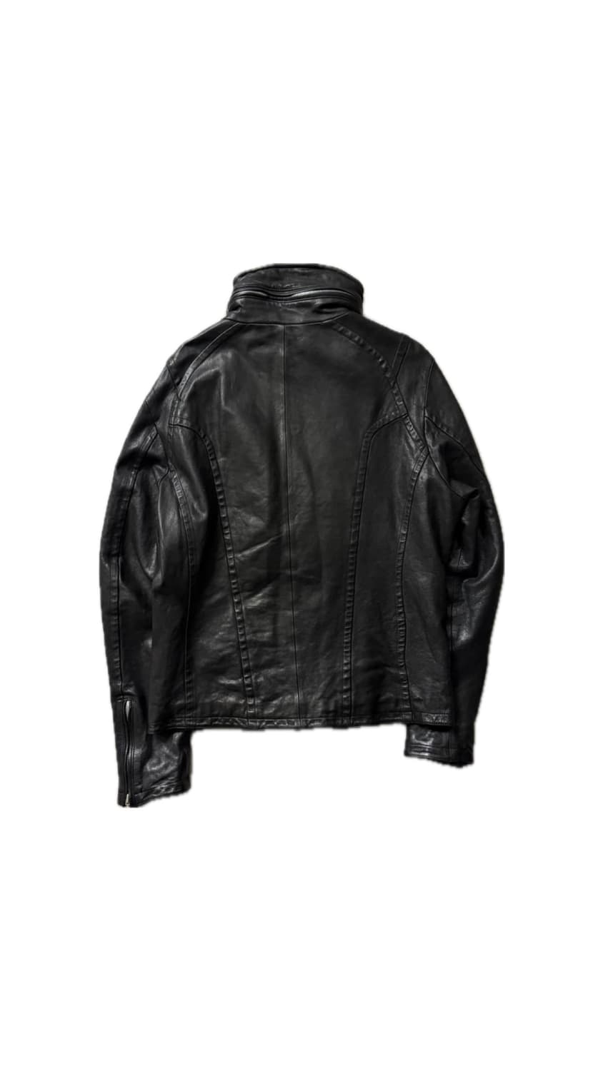 high-neck Italian sheepskin jacket 상품이미지3