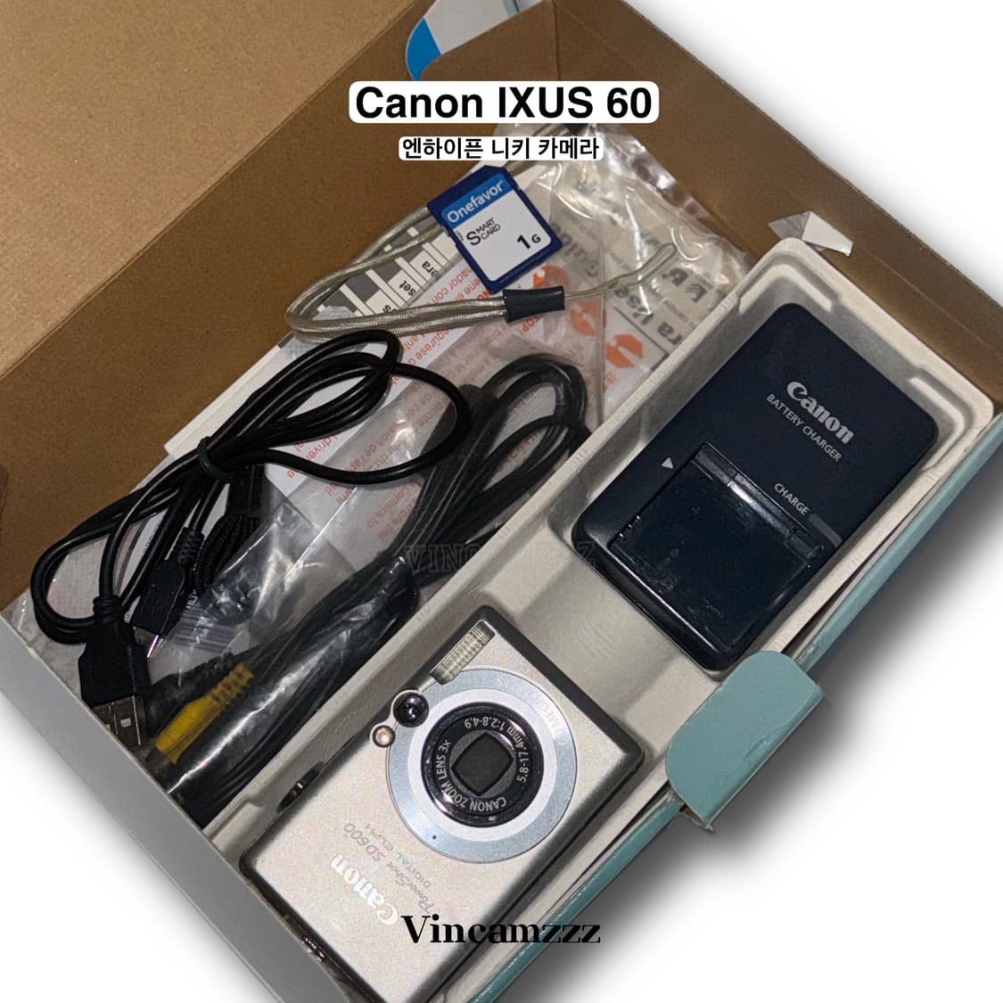 [풀박] Canon 캐논 IXUS 60 (SD 600) 디지털 카메라 상품이미지6