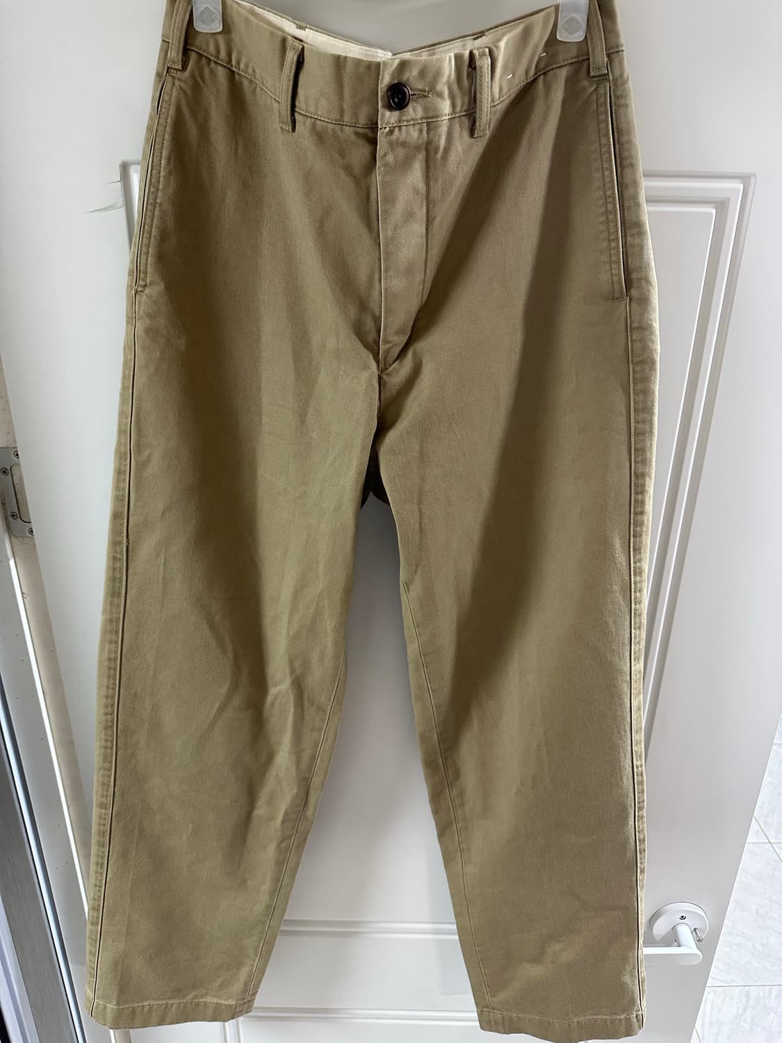 [79] 유니클로 스트레이트 치노팬츠 브라운 상품이미지3