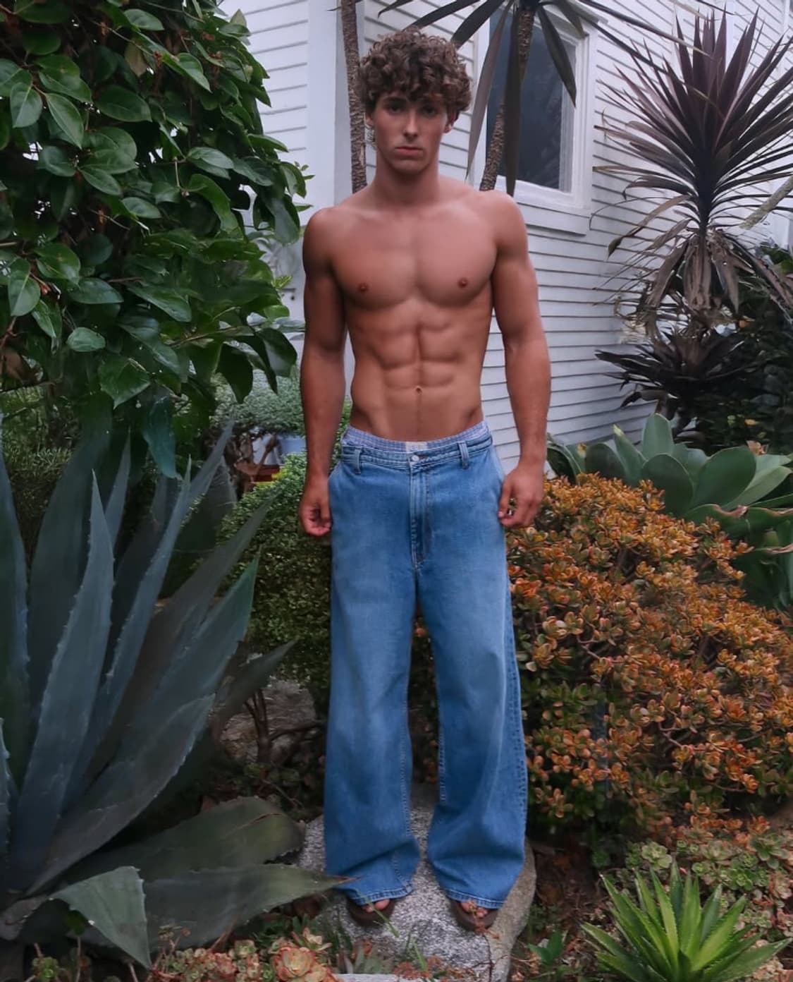 ERL Breakwater Wash Jeans M 상품이미지5