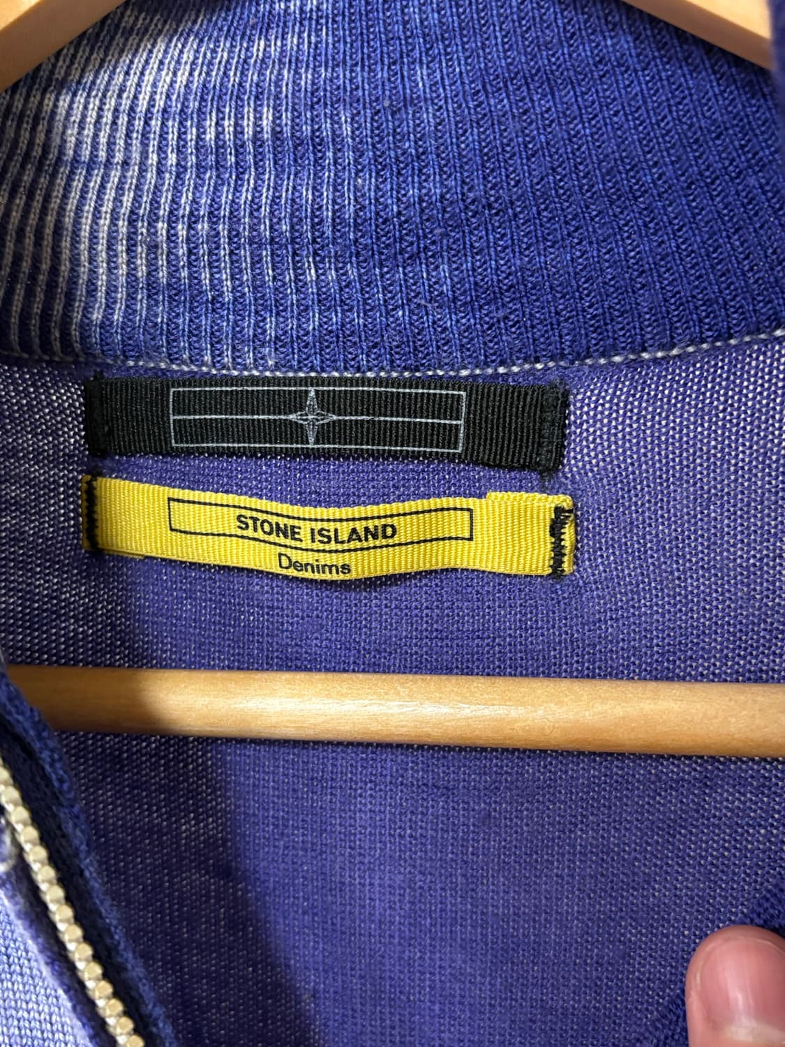 스톤아일랜드 니트 반집업 상품이미지6