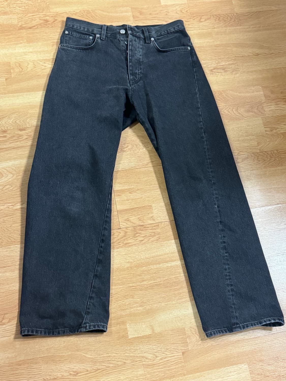 선플라워 와이드 트위스트 데님 31 상품이미지1