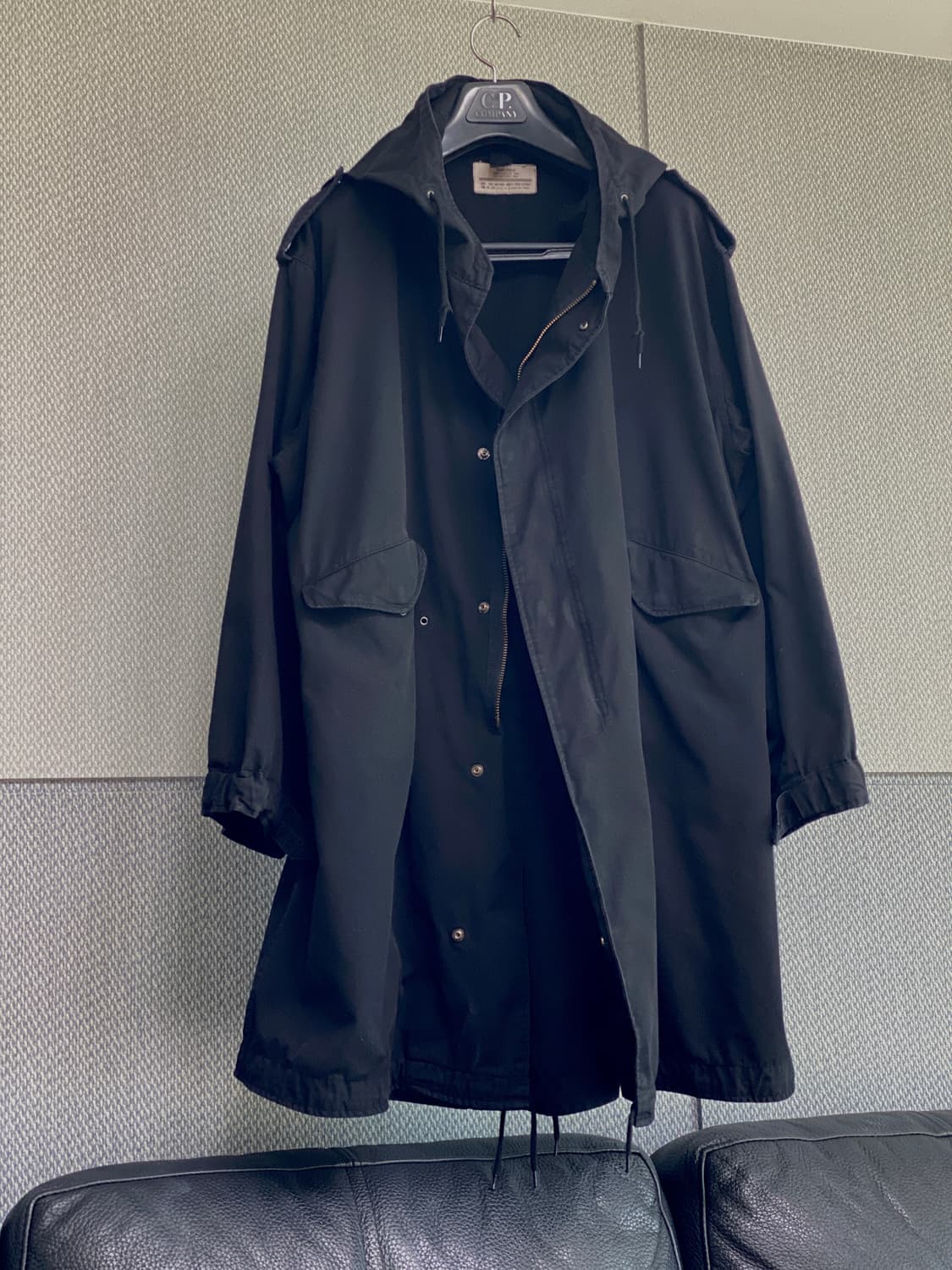  스톤아일랜드 패딩 이너 + 복각 M1951 피쉬테일 야상 L + XL 상품이미지6