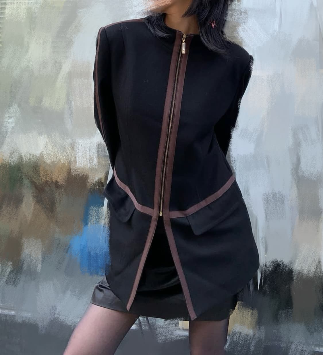 Givenchy｜McQueen 십자 자켓 상품이미지5