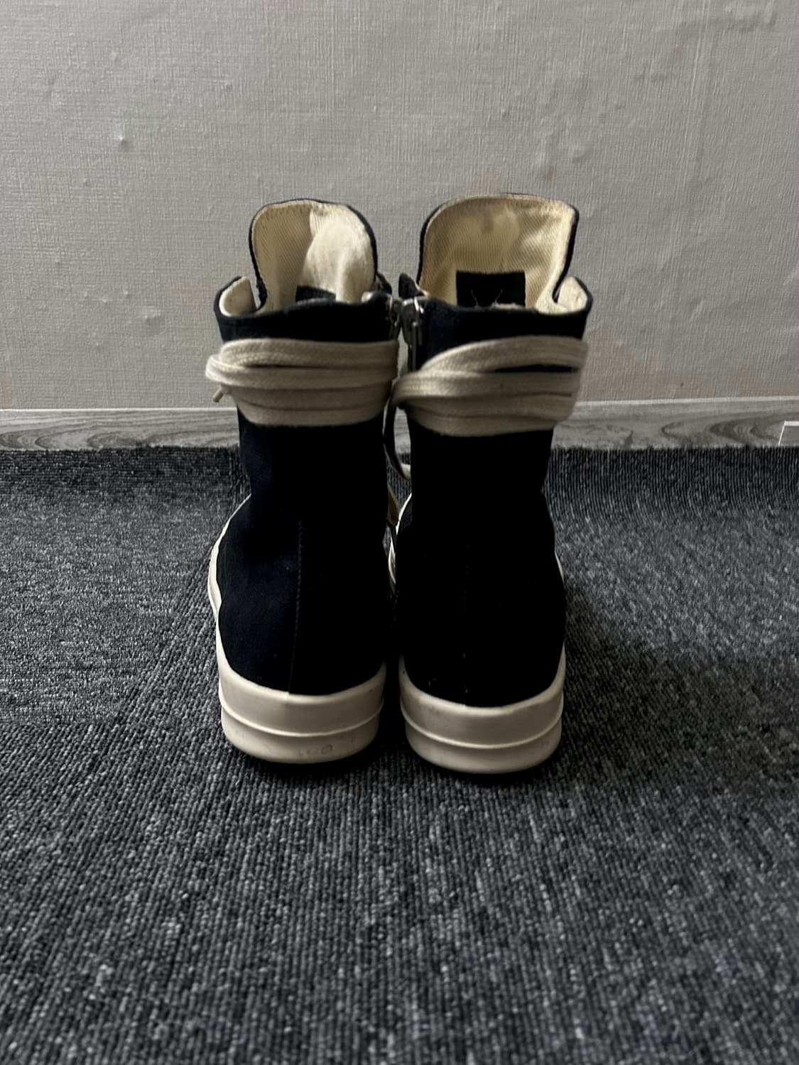 릭오웬스 다크쉐도우 하이탑 스니커즈 상품이미지4