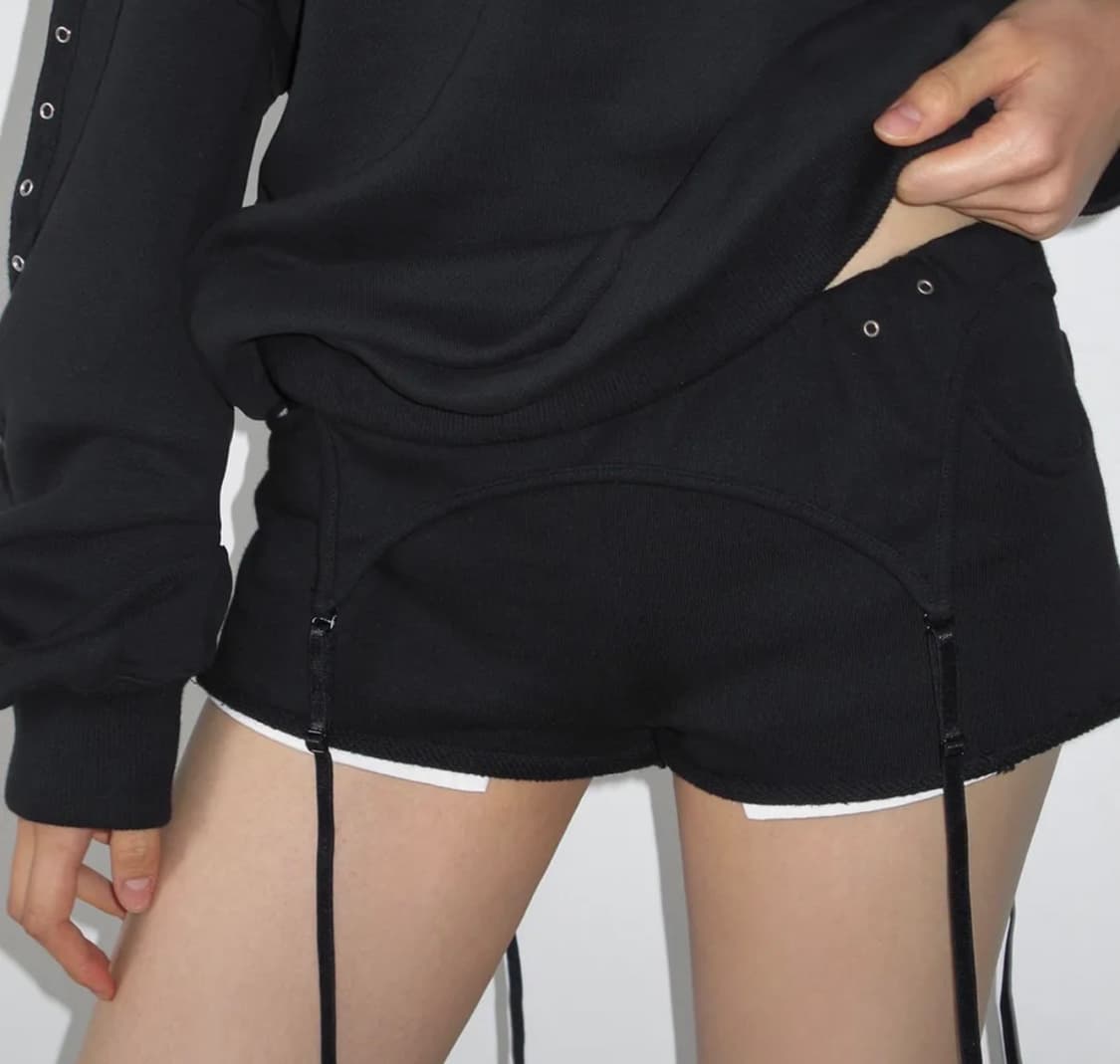 사일프레이 레이어드 쇼츠 블랙 새상품 상품이미지1