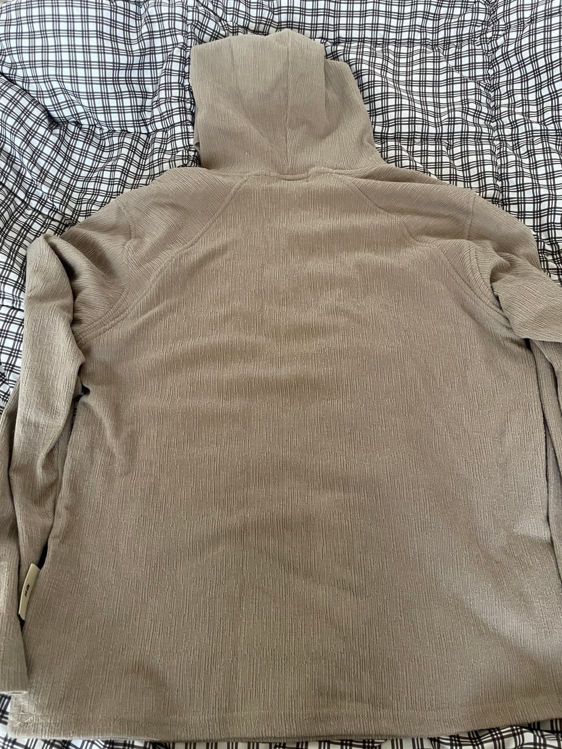 [S] 기철 Frame Slub Knit Hoodie (Beige) 상품이미지3