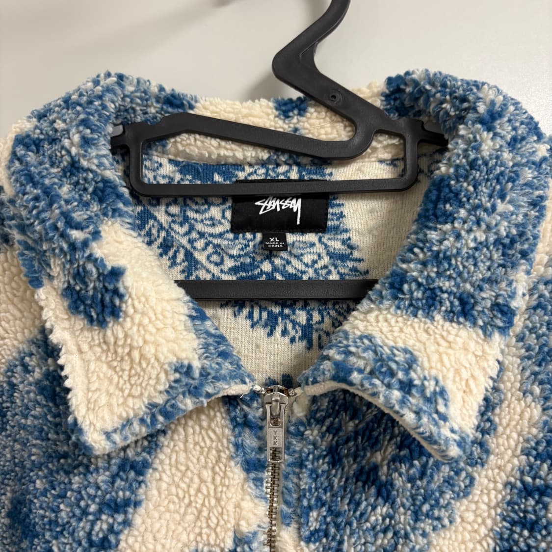 스투시 페이즐리 쉐르파 XL 상품이미지2