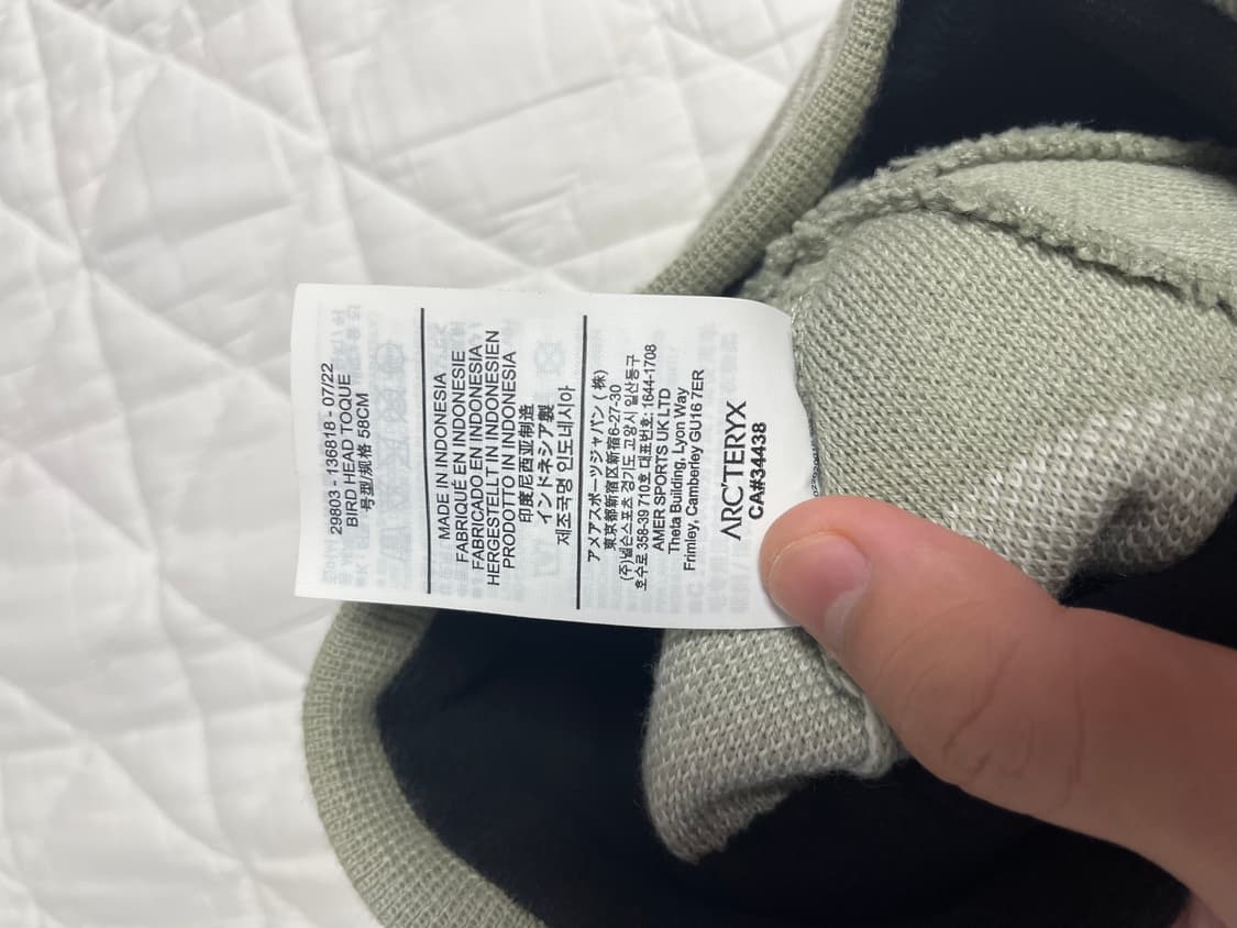 아크테릭스 버드헤드토크 비니 헤비타트 상품이미지4