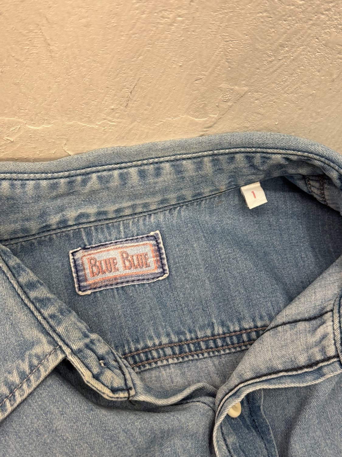 BLUE BLUE Denim Work Shirt 상품이미지7