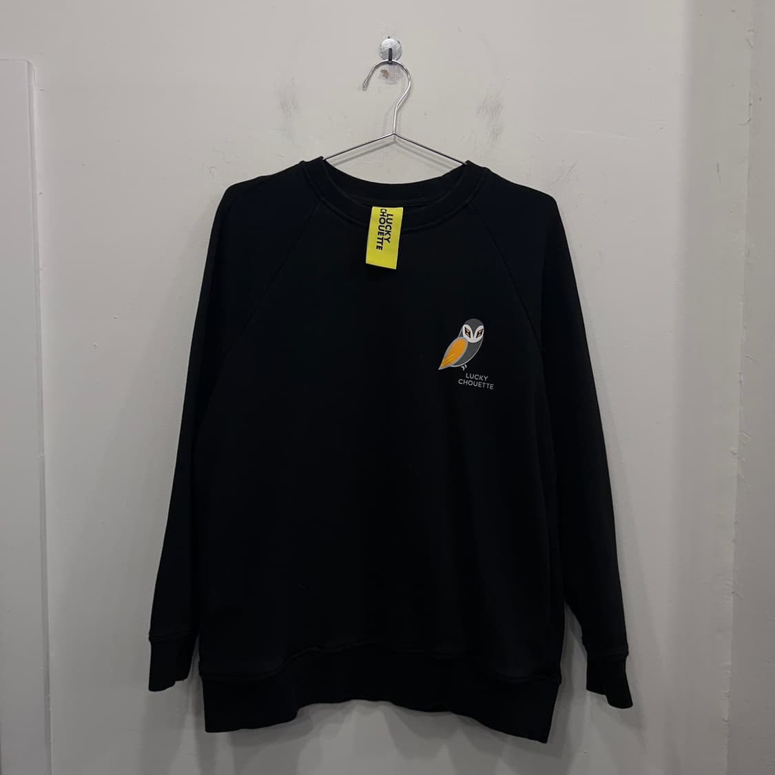 럭키슈에뜨 래글런 헤비코튼 포켓 맨투맨 상품이미지2