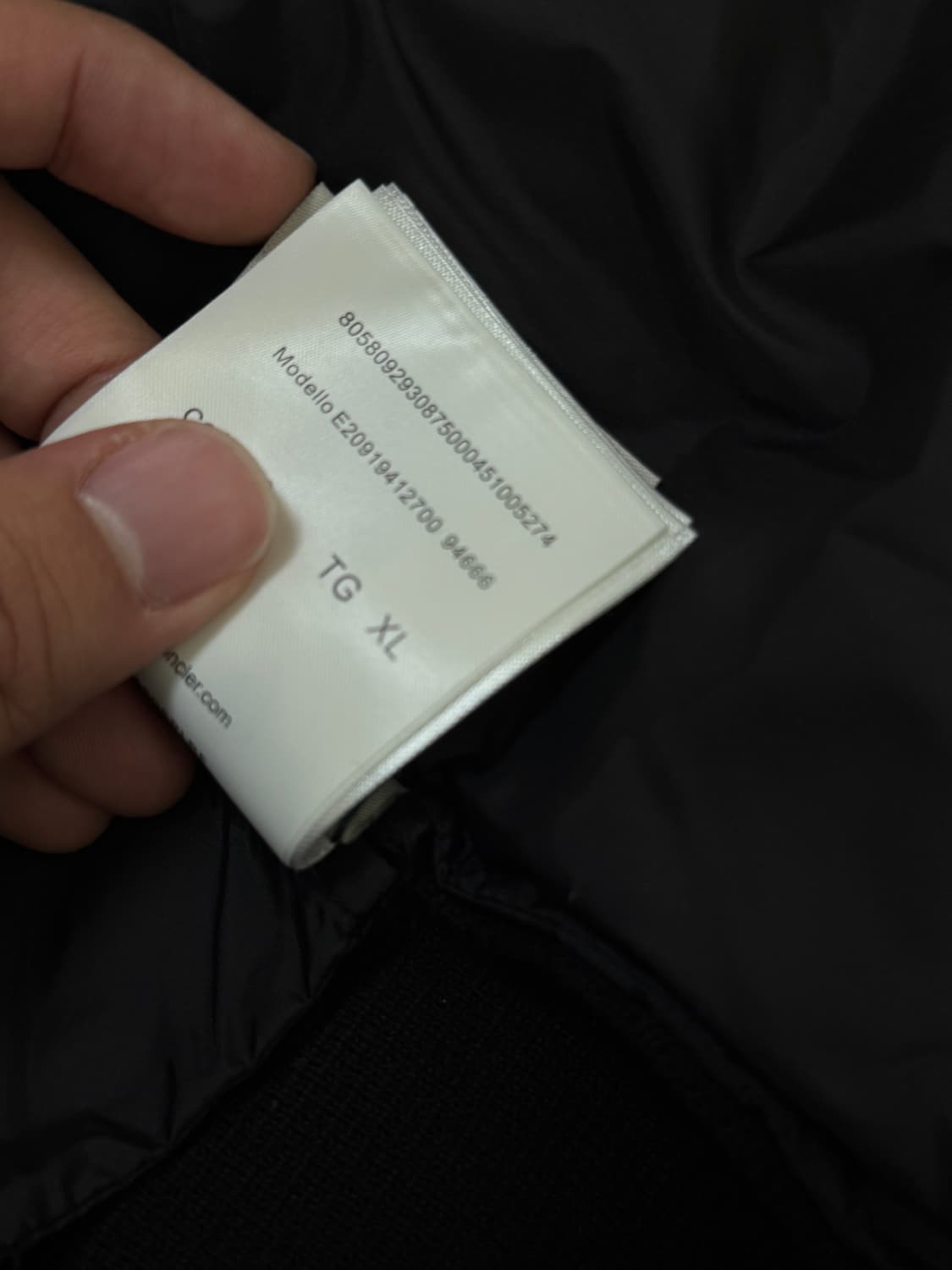 몽클레어 니트패딩 xl (김현우 패딩) 상품이미지8