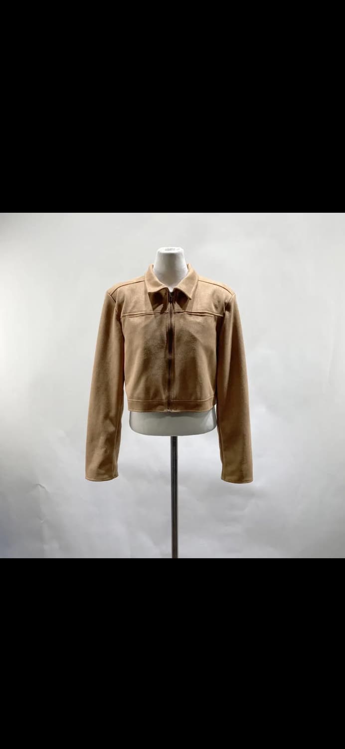 원더원더 여성 스웨이드 숏자켓 55  상품이미지1