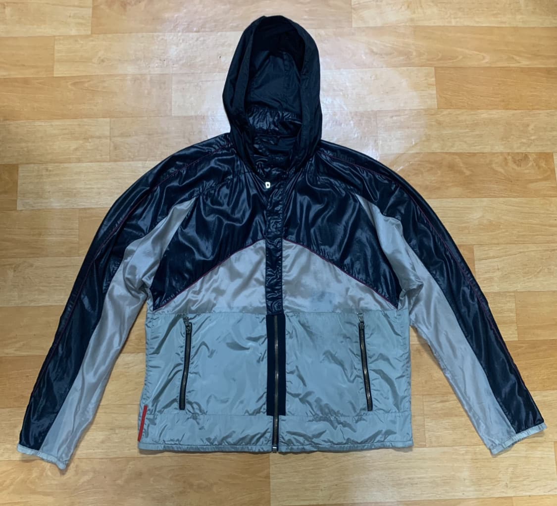 PRADA 프라다 스포츠 라이트 웨이트 후디 집업재킷(유니색스)M 사이즈 상품이미지2