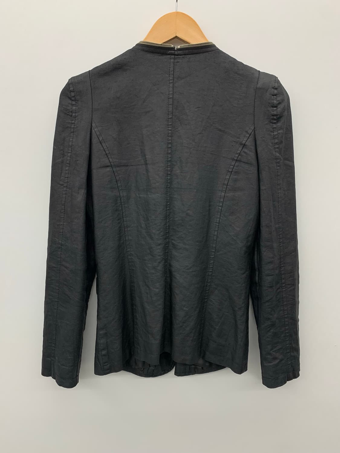 지퍼 코팅레더 자켓 상품이미지4