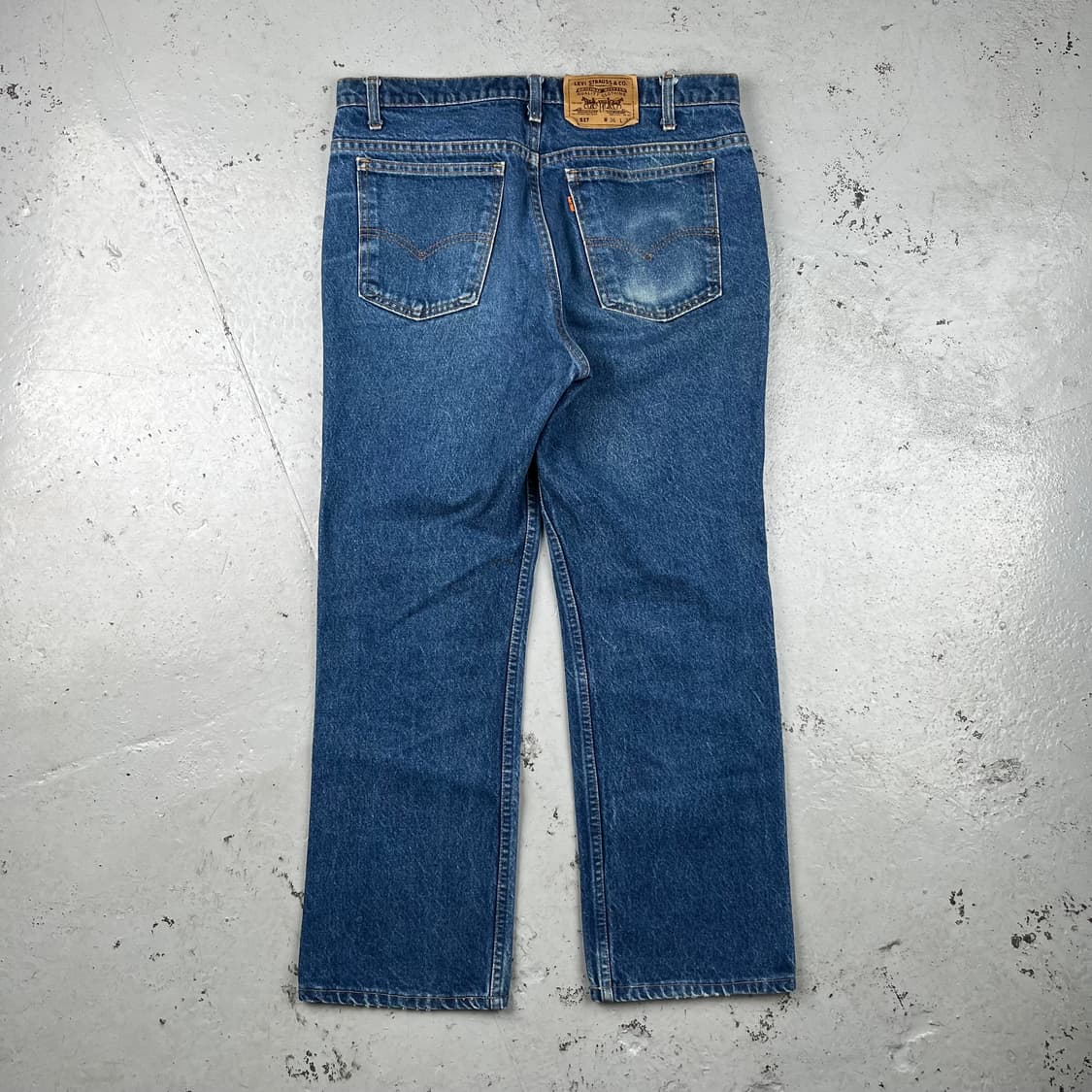 빈티지 리바이스 오렌지탭 517 데님 상품이미지3