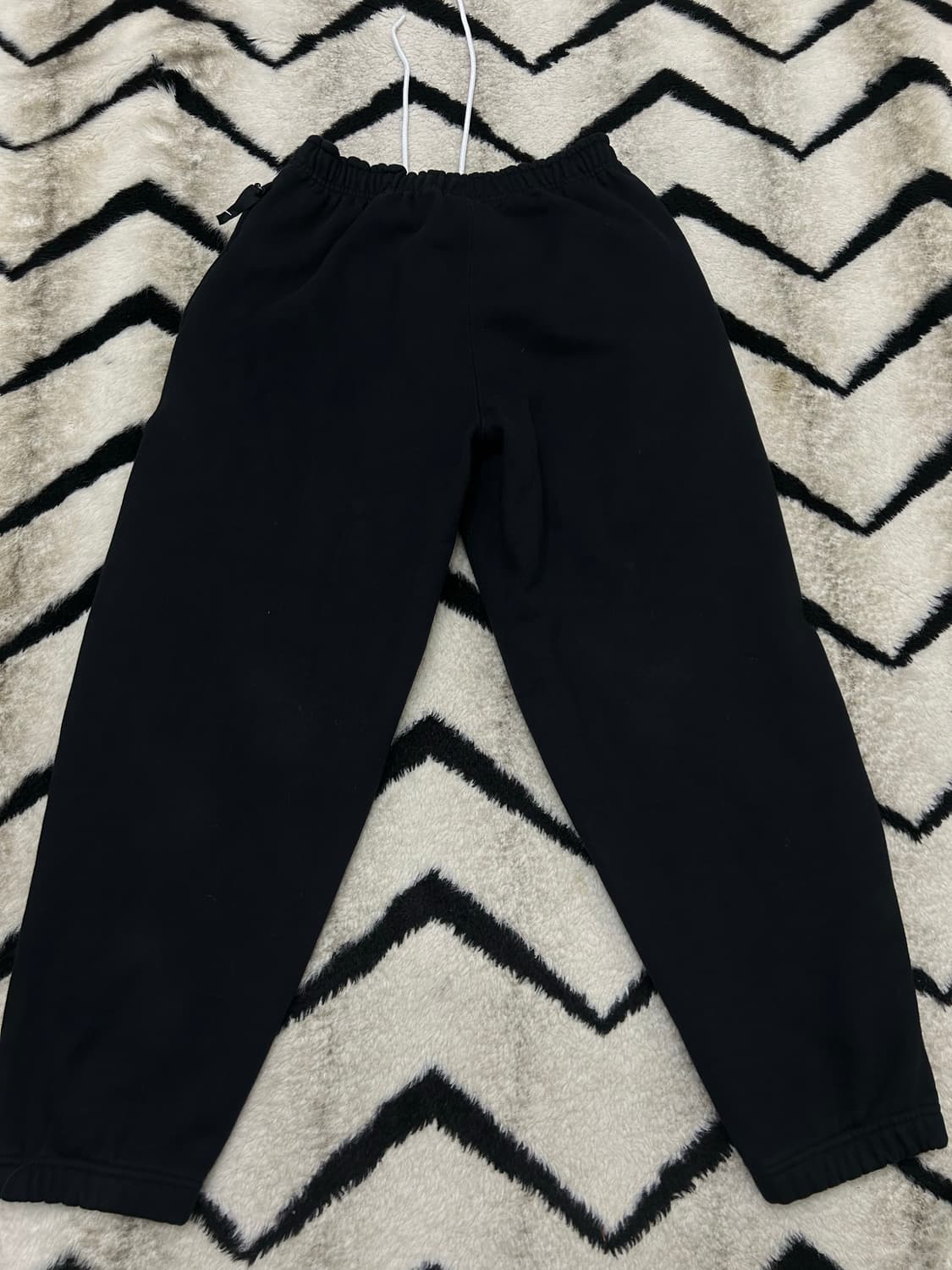 [S]나이키 솔로 스우시 플리스 조거 팬츠/블랙/기모 상품이미지5