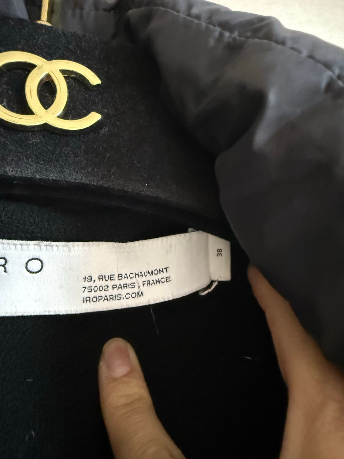 IRO 이로 반크롭 패딩 구스다운 38 상품이미지3