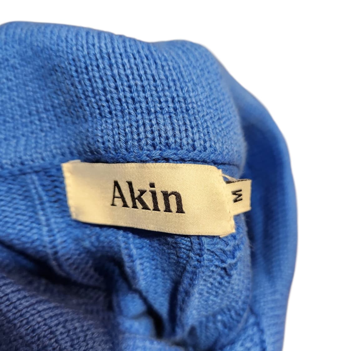 블루 케이블 니트 가디건 AKIN 상품이미지2