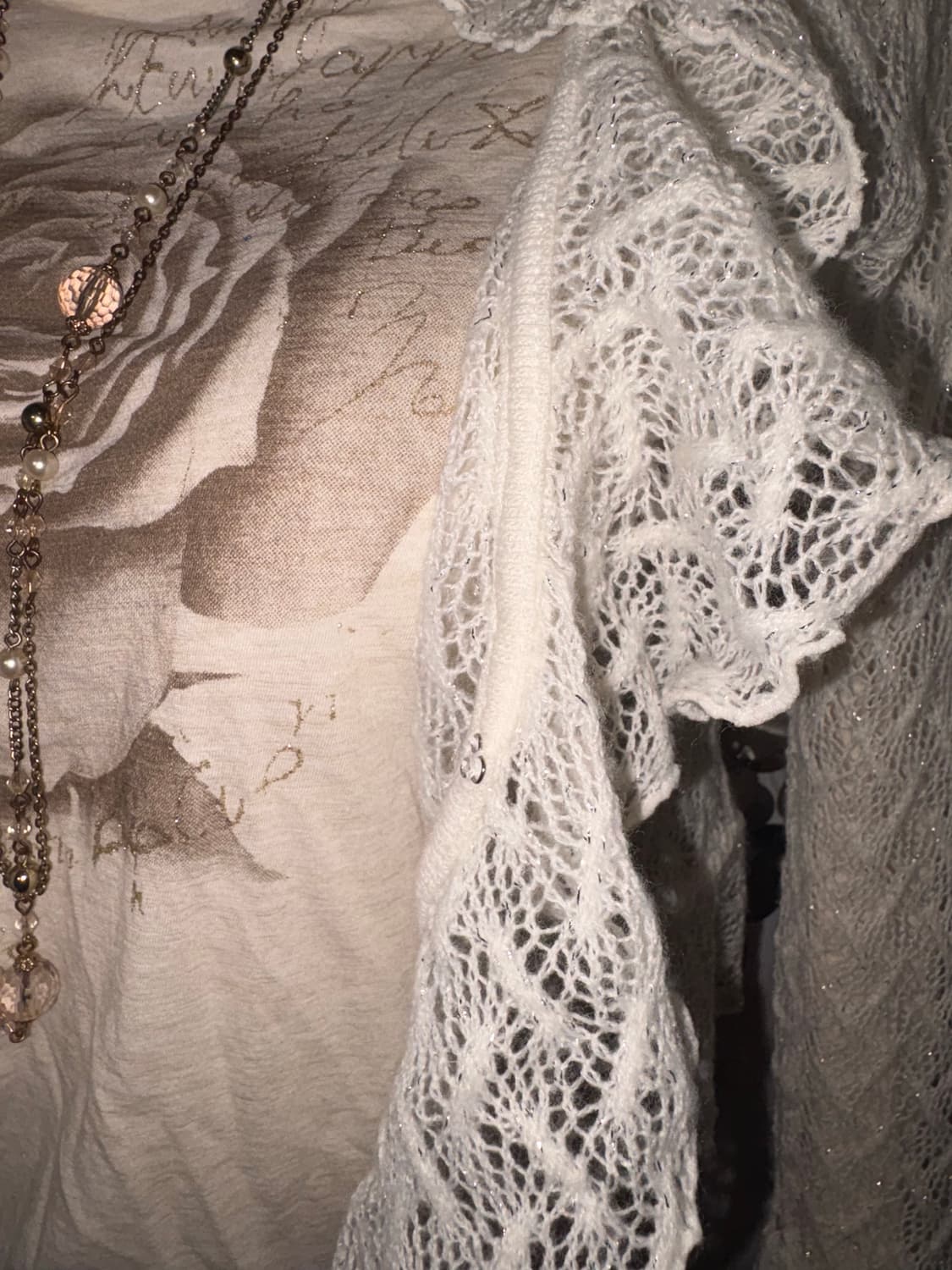 white knit cardigan 상품이미지3