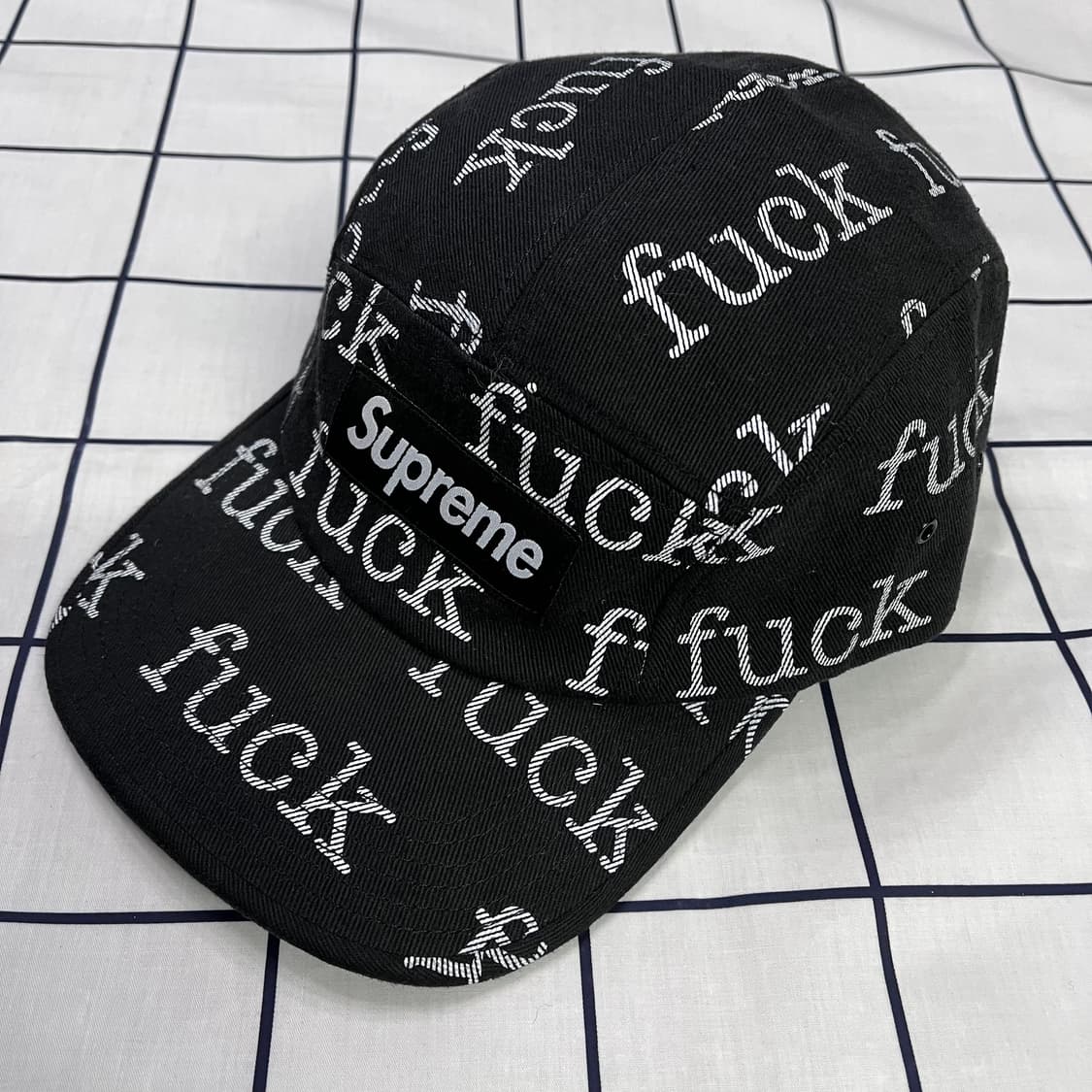 슈프림 fuck 캠프캡 상품이미지1