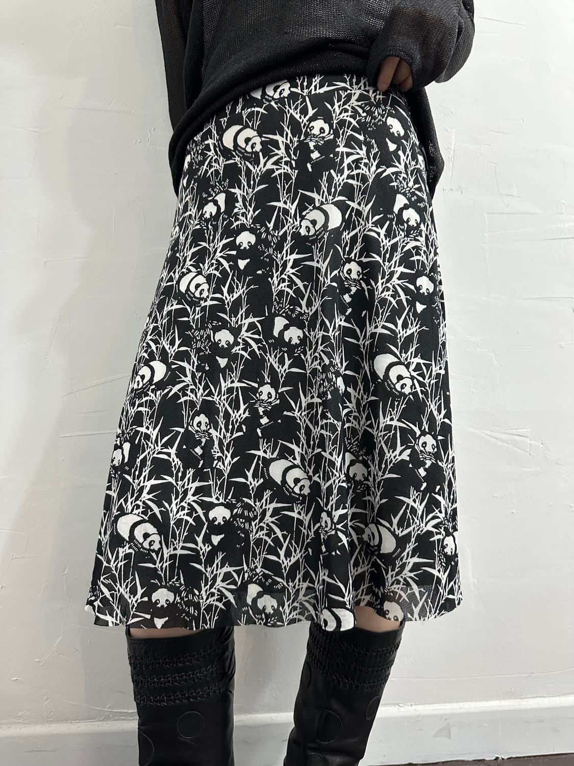 panda midi skirt 상품이미지1