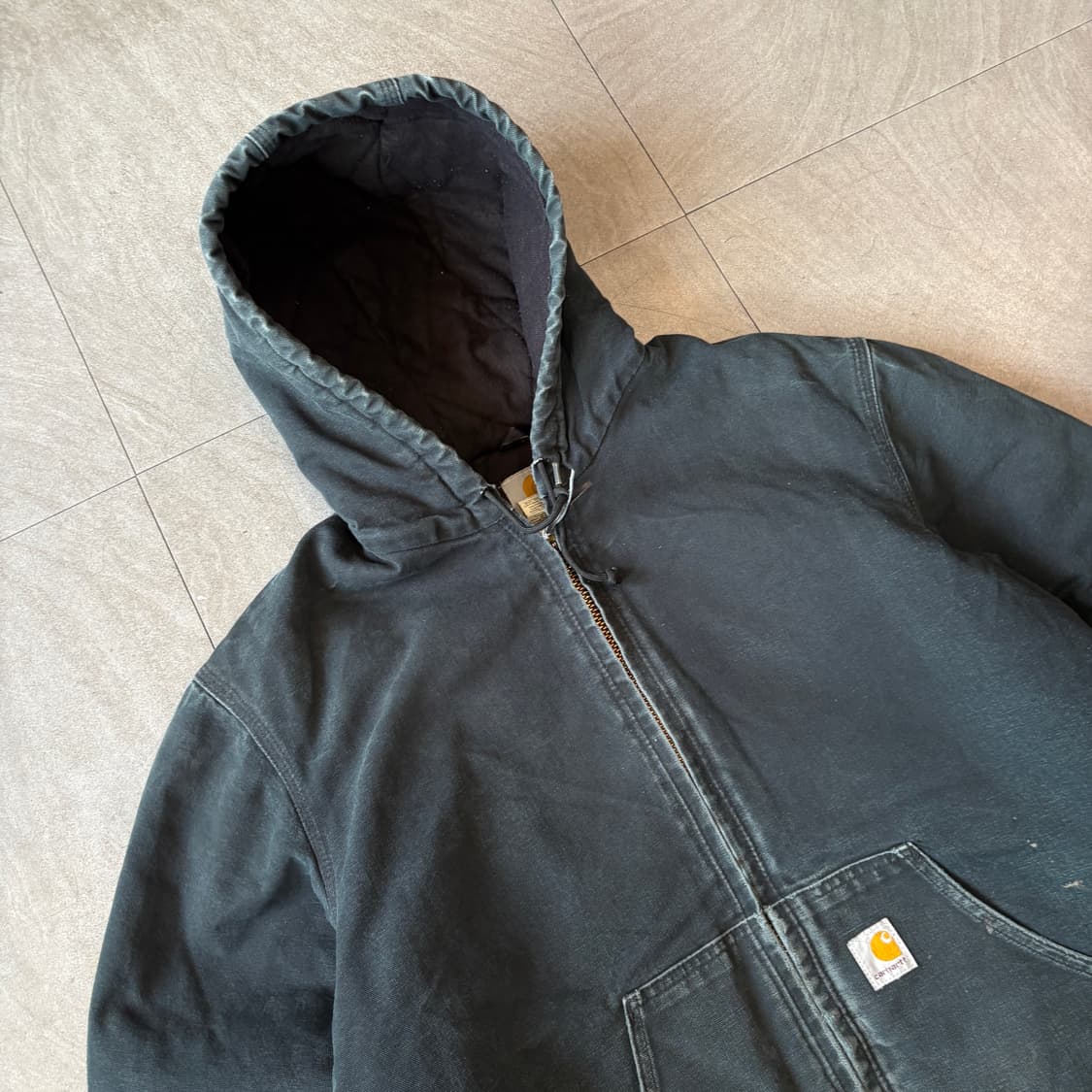 미국 생산 칼하트 j140 블랙 액티브 자켓 상품이미지2