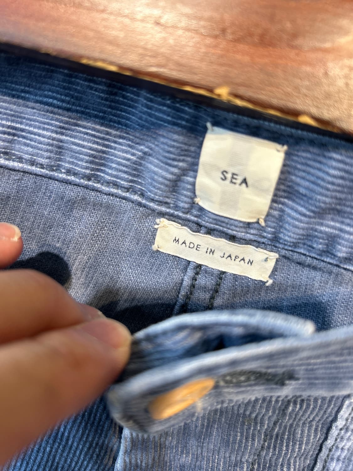 SEA 퍼티그 와이드 코듀료이 팬츠 상품이미지9