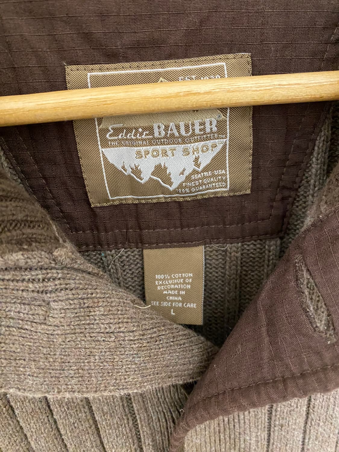 EDDIE BAUER button-up knit 에디바우어 버튼업 니트 상품이미지8