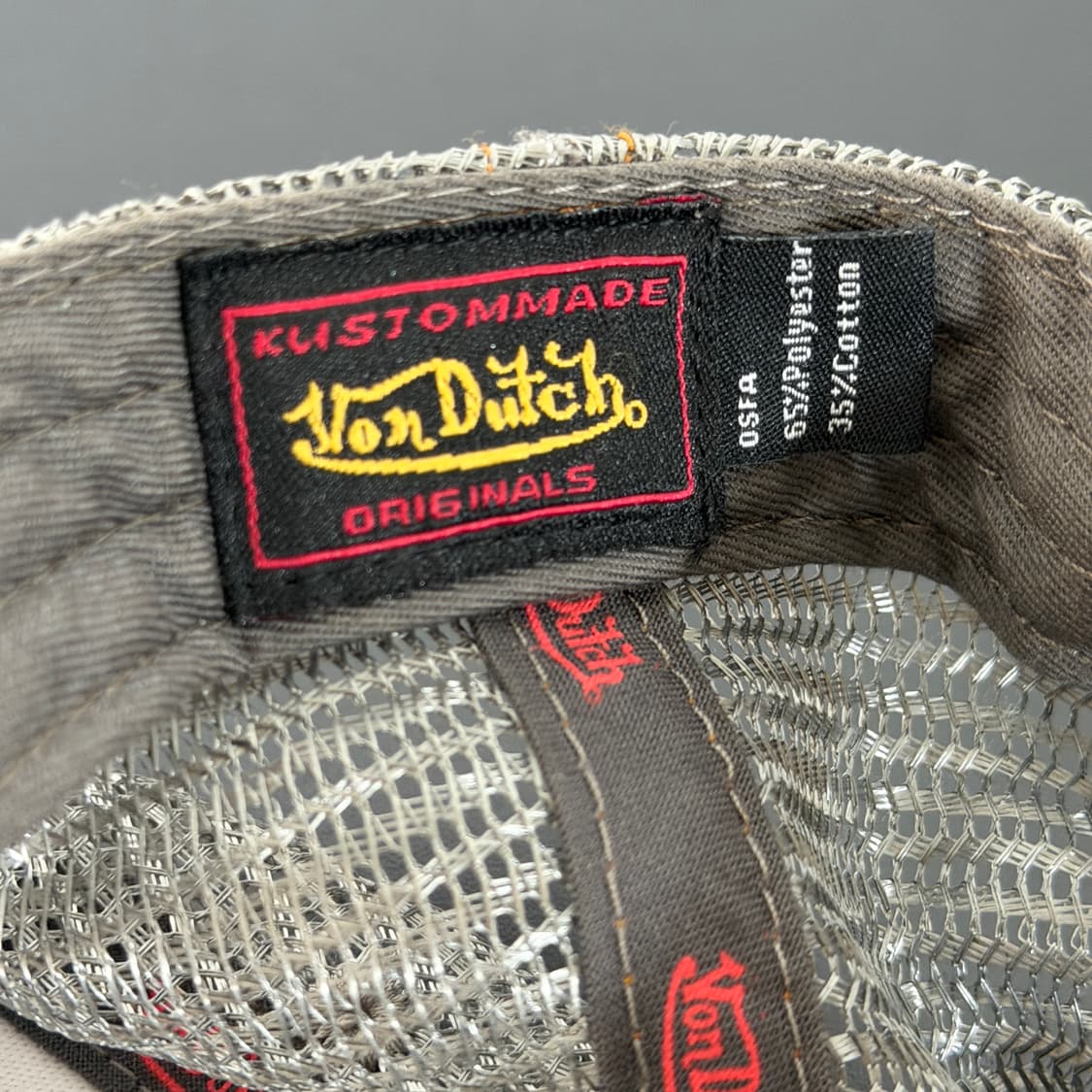 본더치 메쉬 트러커캡 모자 상품이미지4