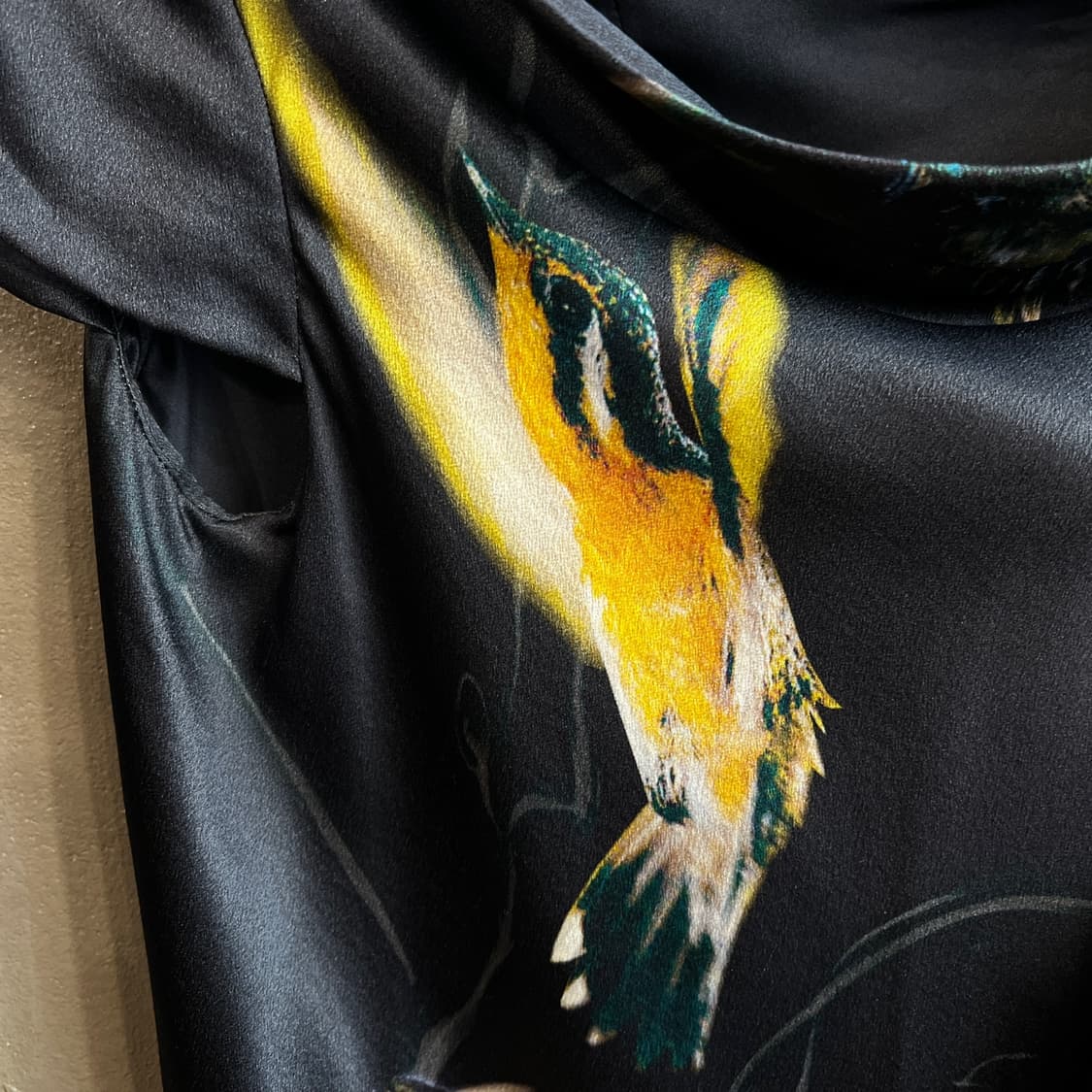 08ss 알렉산더 맥퀸 실크 카울넥 탑 상품이미지5