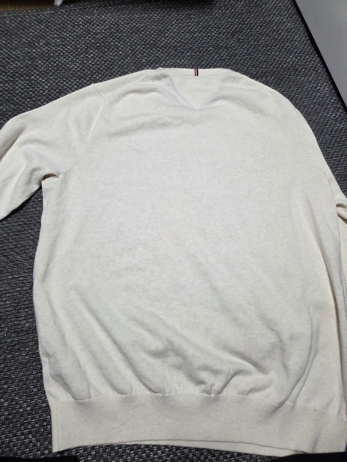 타미힐피거 오트밀 니트 L 상품이미지4