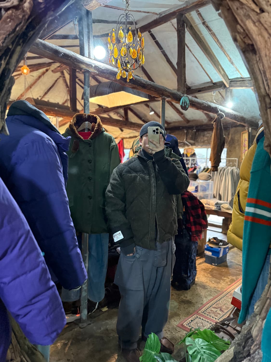 Eddie Bauer x Harris Tweed Skyliner Down 상품이미지10