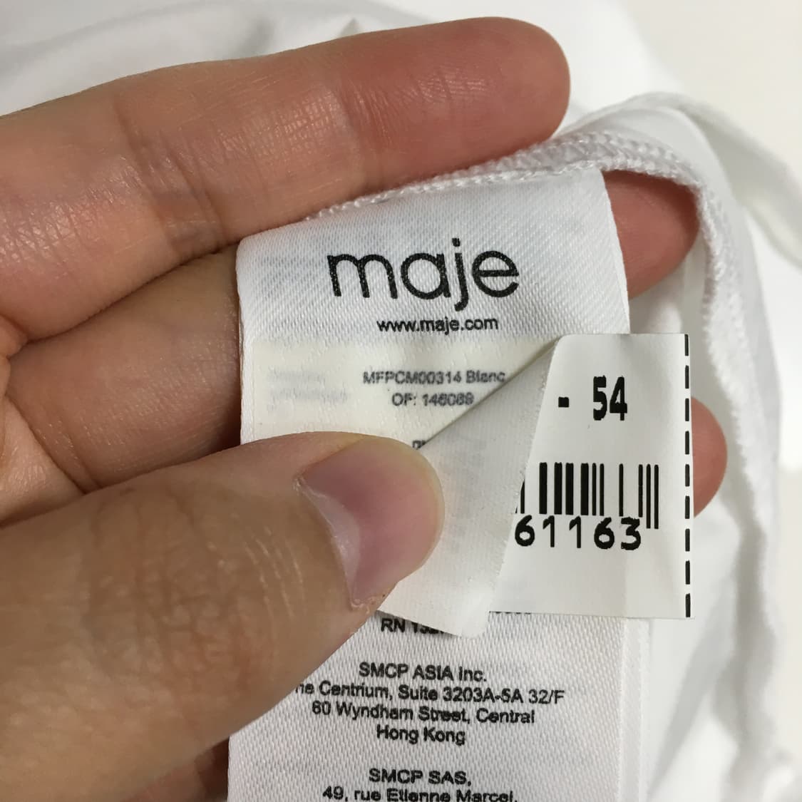  MAJE 마쥬 포플린 셔츠 블라우스 2 상품이미지4