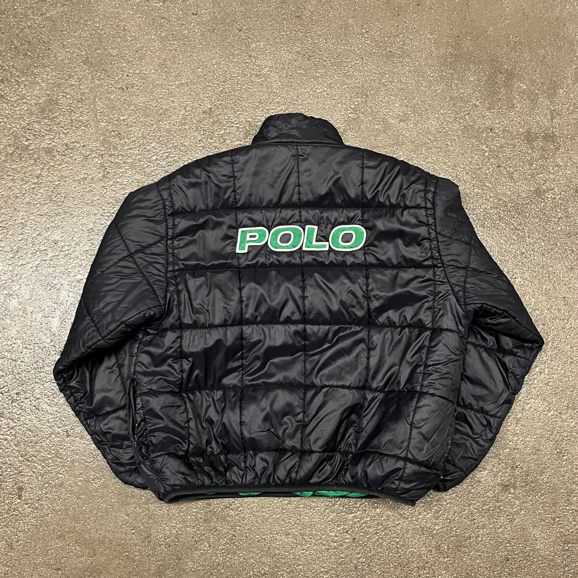 90s 폴로스포츠 리버시블 패딩 자켓 (110) 상품이미지6
