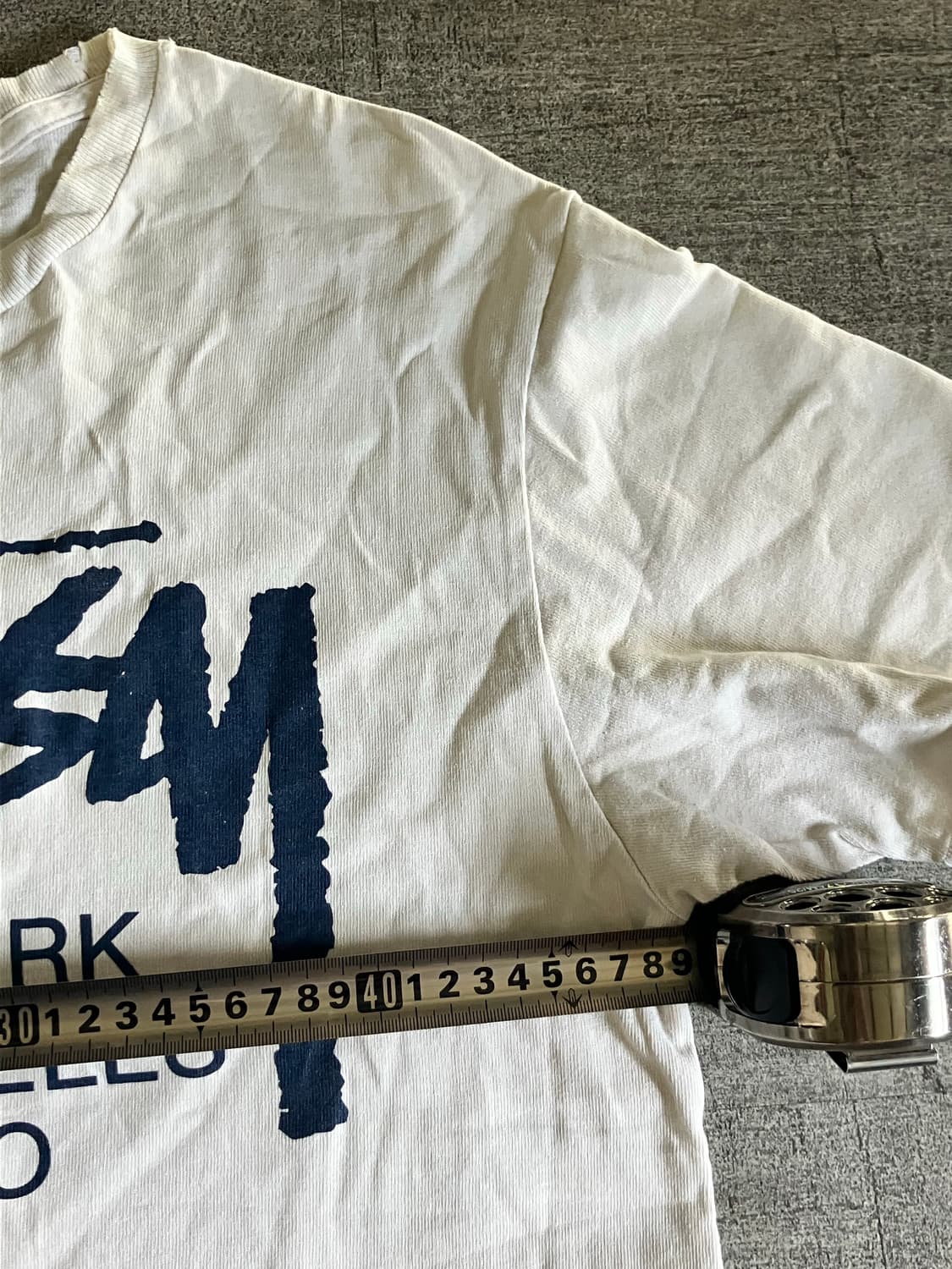 Stussy 스투시 올드스쿨스트릿 월드투어 반팔티셔츠 상품이미지3