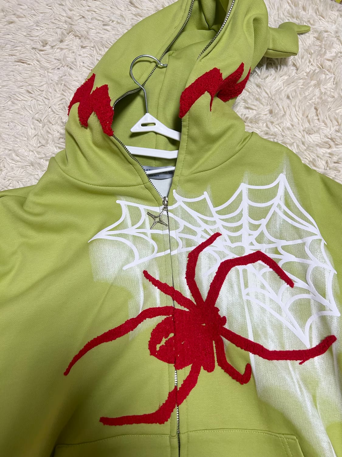 aelfric eden 스파이더 후드집업 상품이미지2