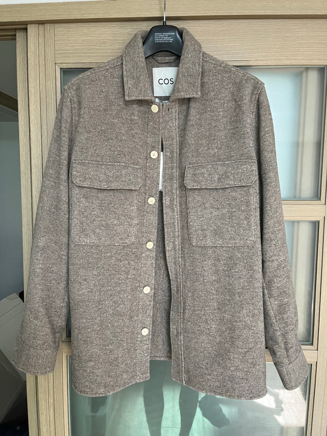 코스 플란넬 오버셔츠 자켓 상품이미지1