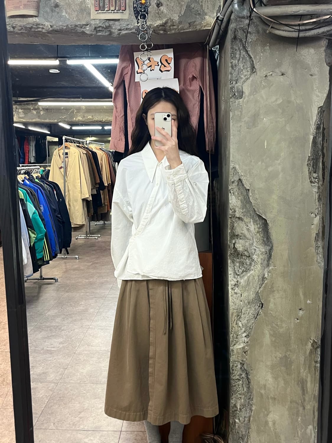 빈티지 셔츠 화이트 #csz3142 상품이미지2