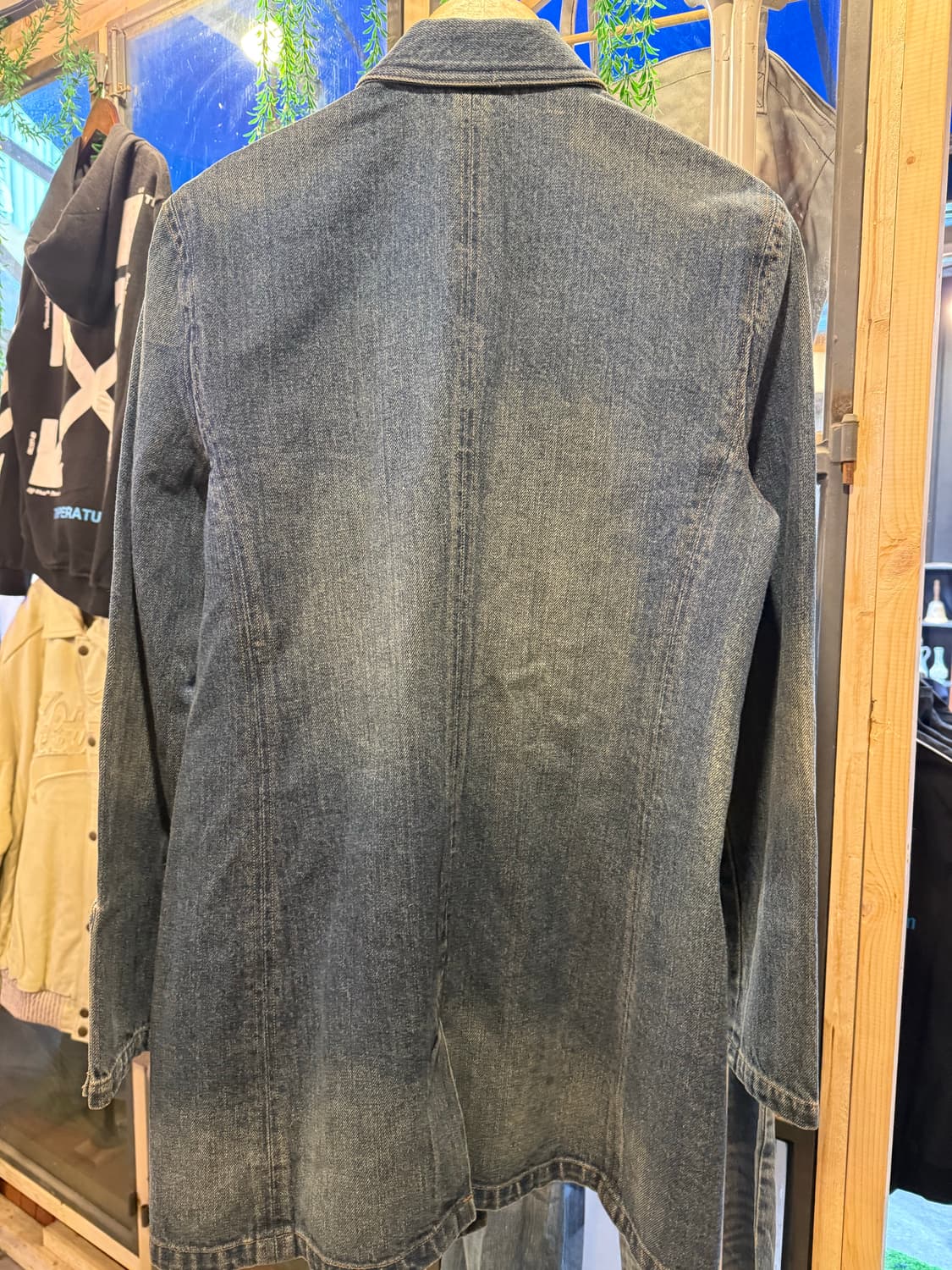 랄프로렌 진스 데님 롱 자켓 상품이미지4