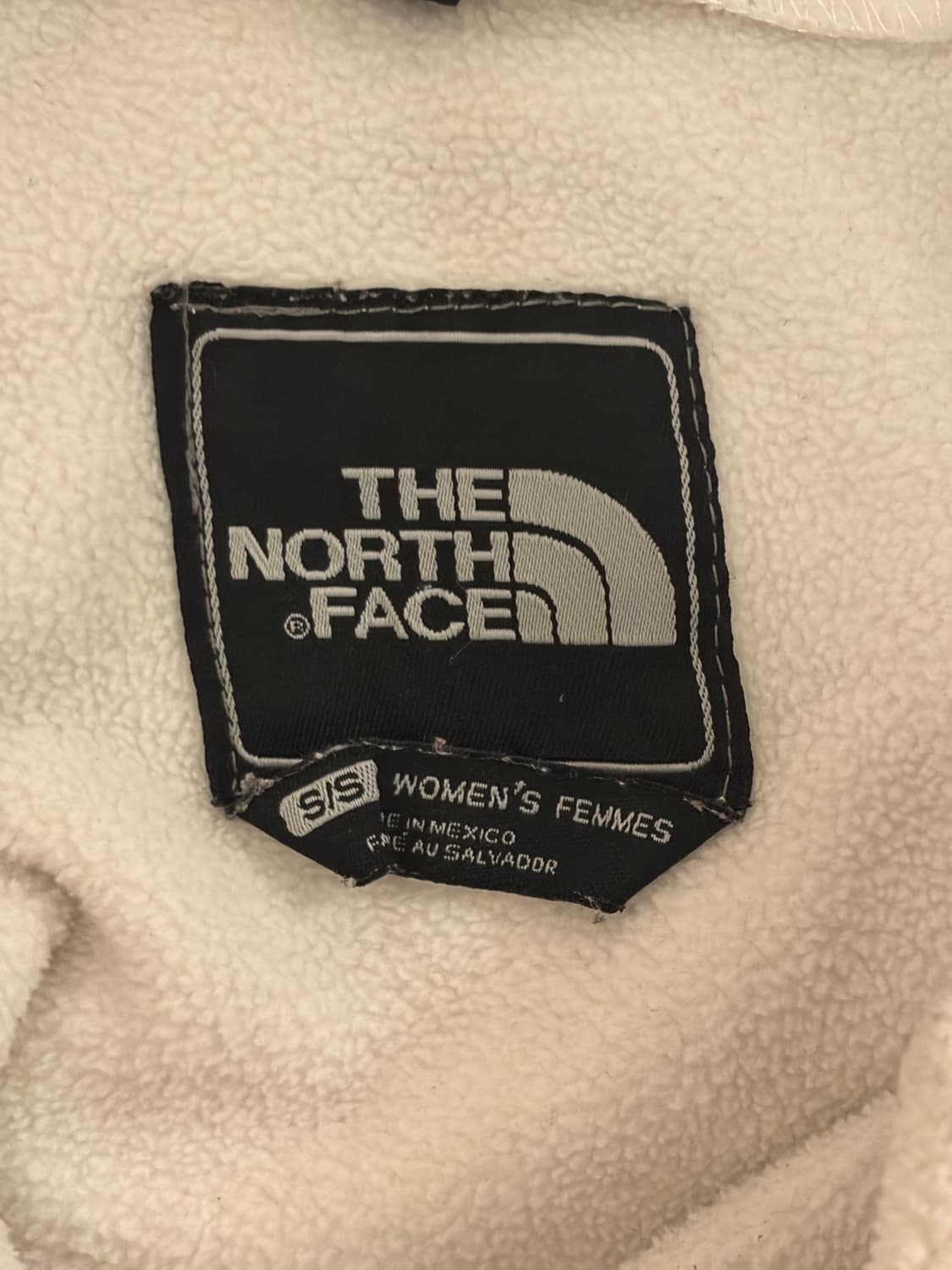 노스페이스 대대장 그레이 화이트 후리스 상품이미지3