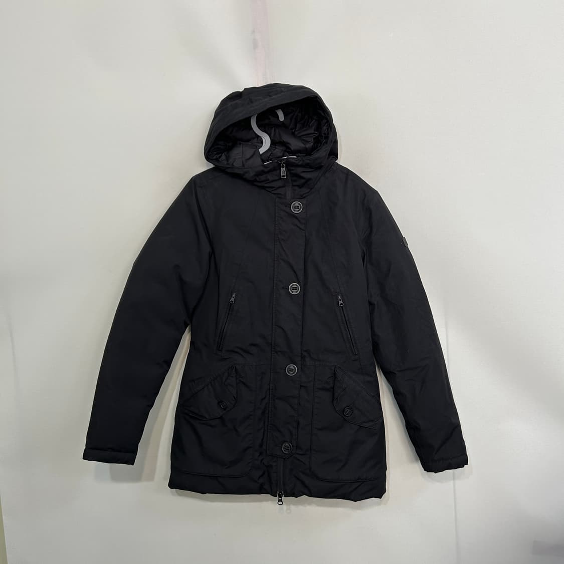 노스페이스 여성 구스다운 롱패딩 M 블랙 정품 상품이미지1