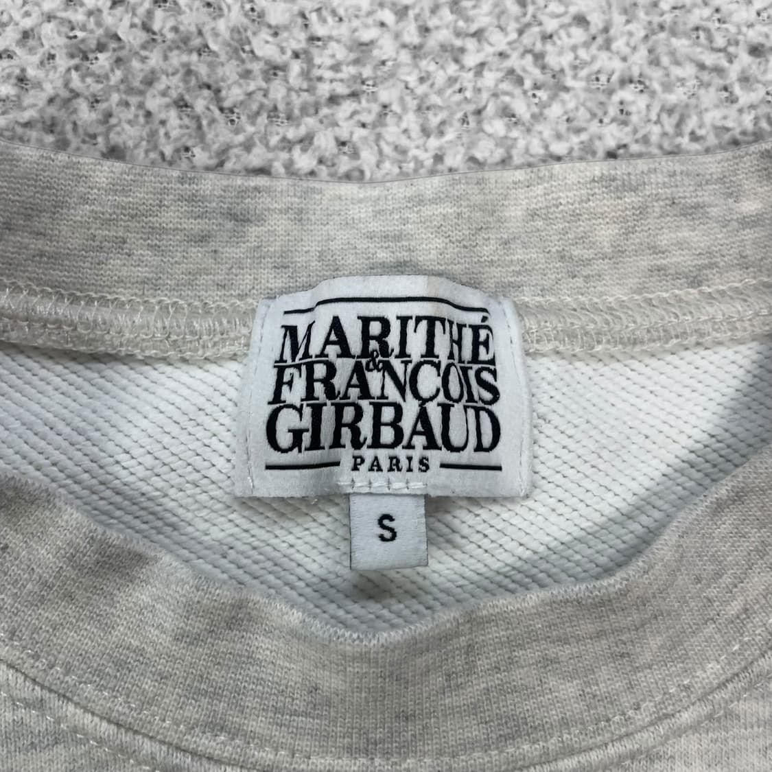 마리떼프랑소와저버 스펠 로고 맨투맨 상품이미지4