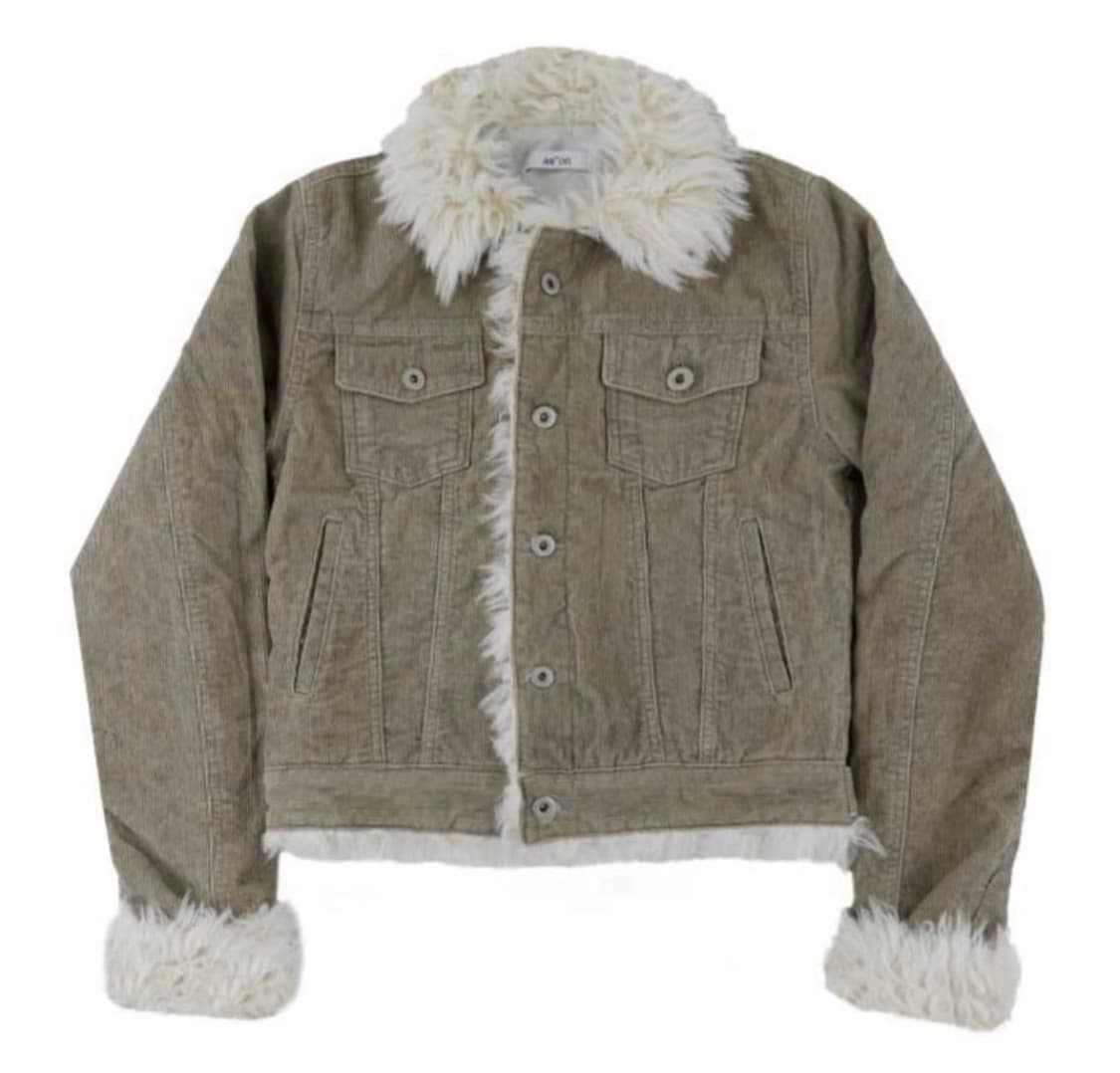 애즈온 카마 퍼 자켓 상품이미지1